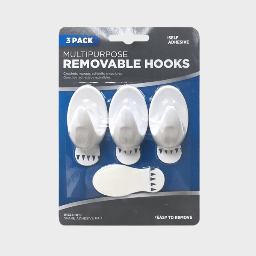 Oval Removable Hooks 3PK from You Know Who's
