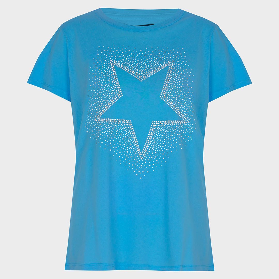 Silver Star T-Shirt Blue from You Know Who's