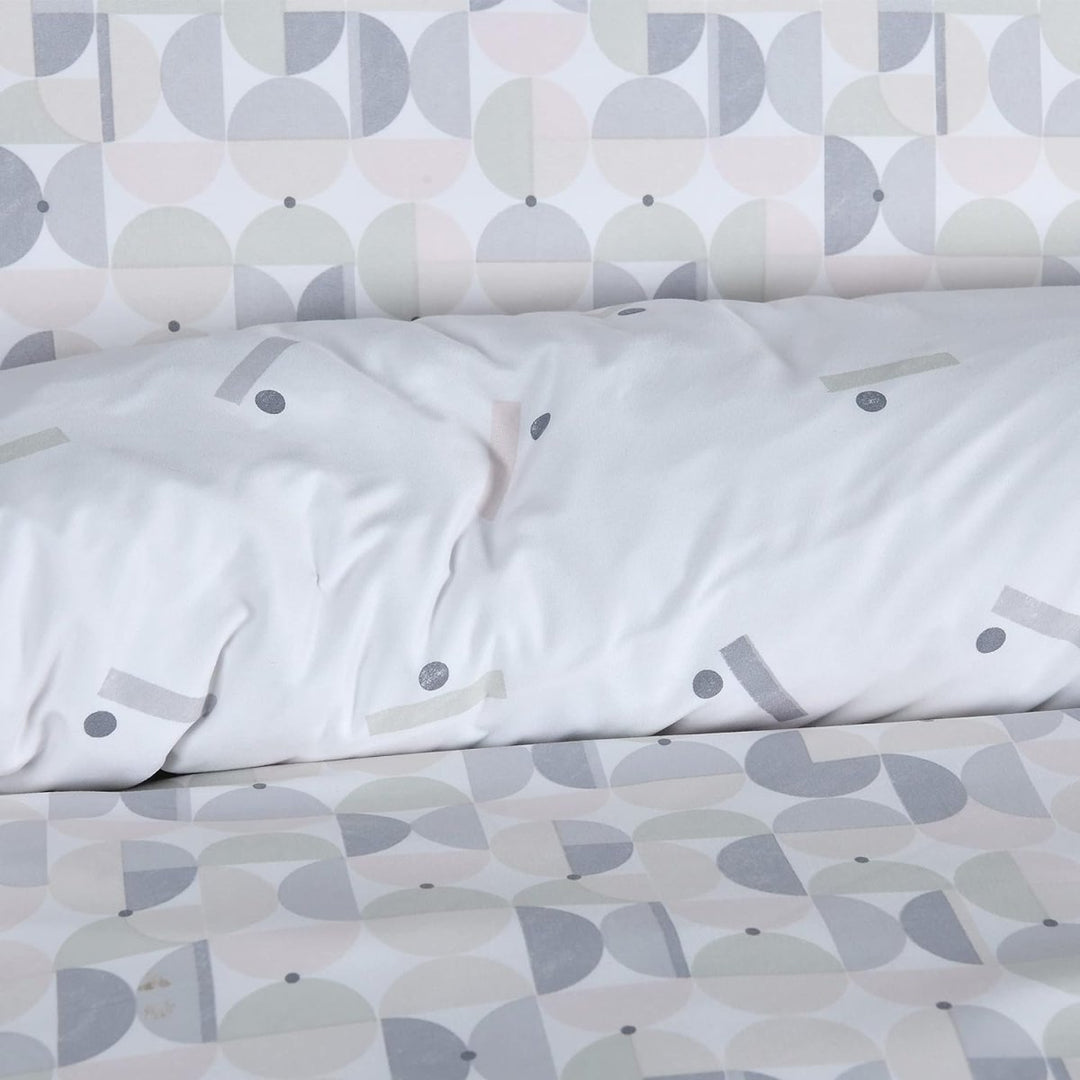 Sleepdown Blue Circle Geo Duvet Cover from You Know Who's
