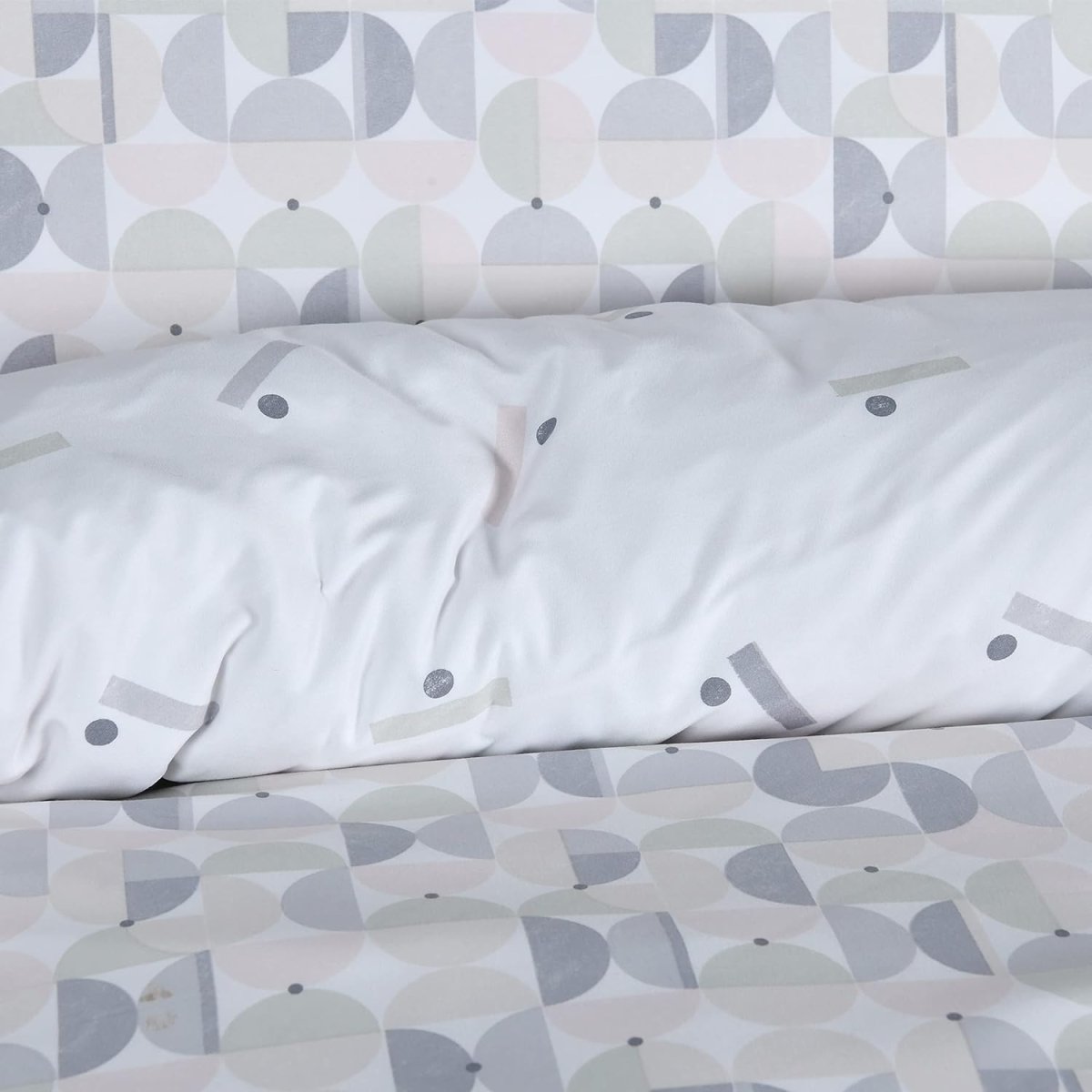 Sleepdown Blue Circle Geo Duvet Cover from You Know Who's