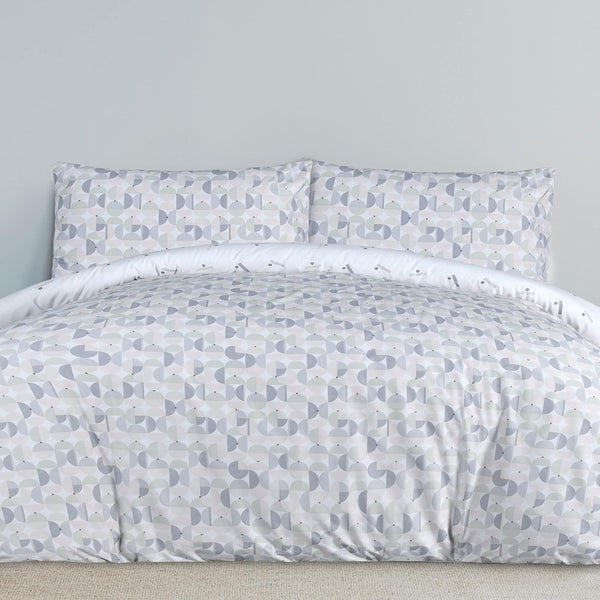 Sleepdown Blue Circle Geo Duvet Cover from You Know Who's