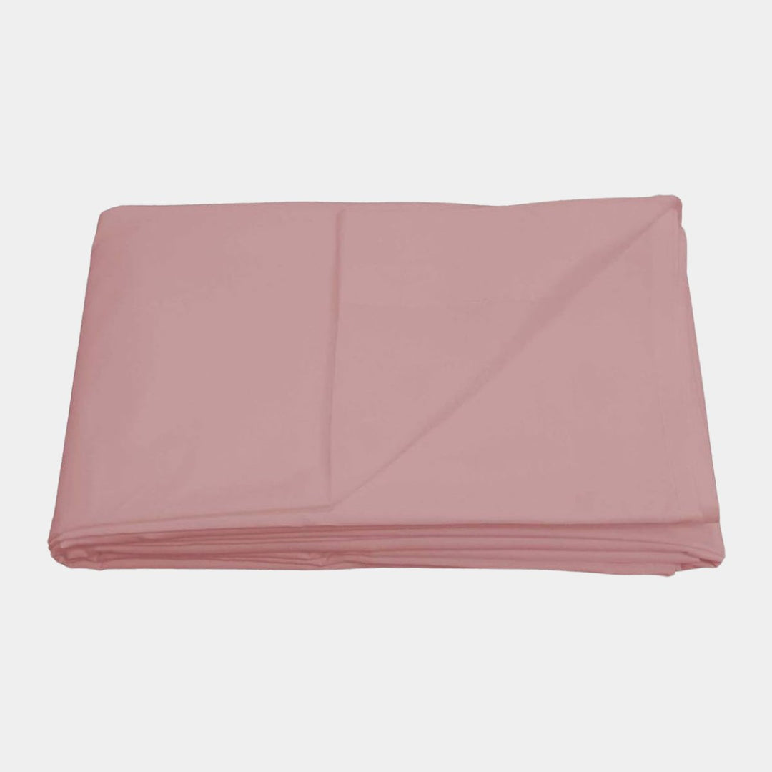 Sleepdown Pink Flat Sheet Easy Care Poly Cotton from You Know Who's