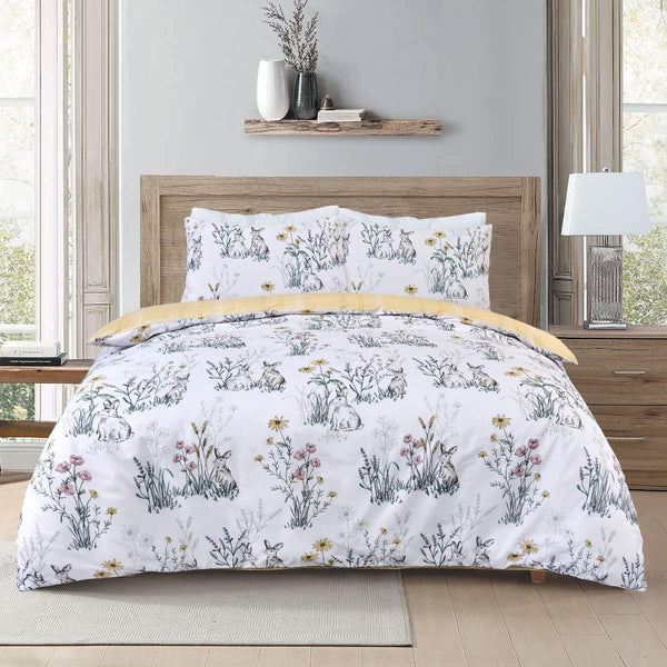 Sleepdown Rabbit Meadow Duvet Cover from You Know Who's