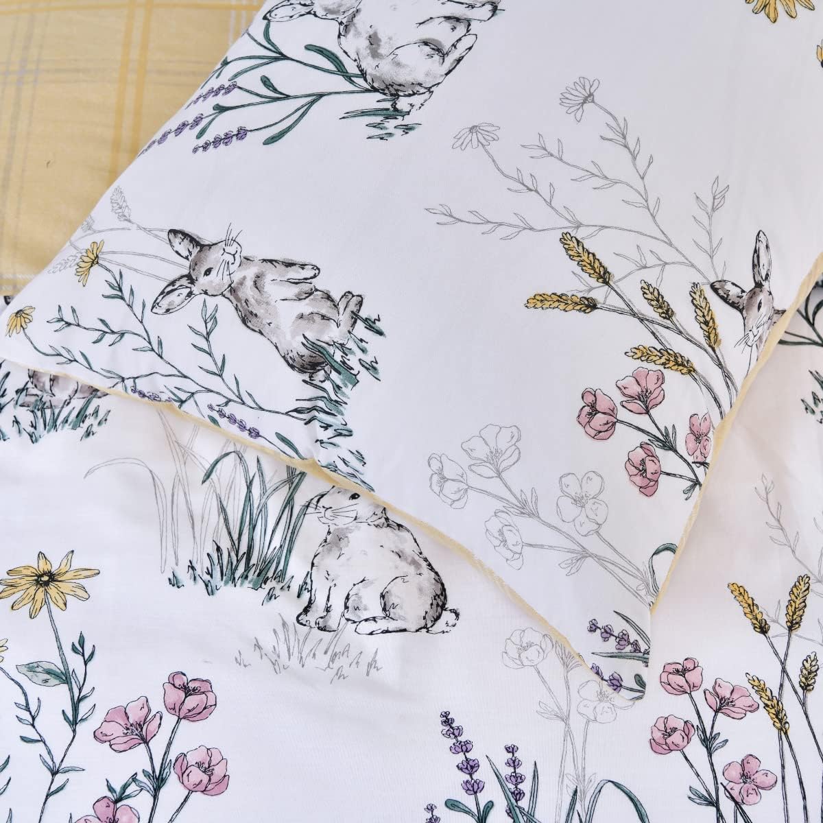 Sleepdown Rabbit Meadow Duvet Cover from You Know Who's